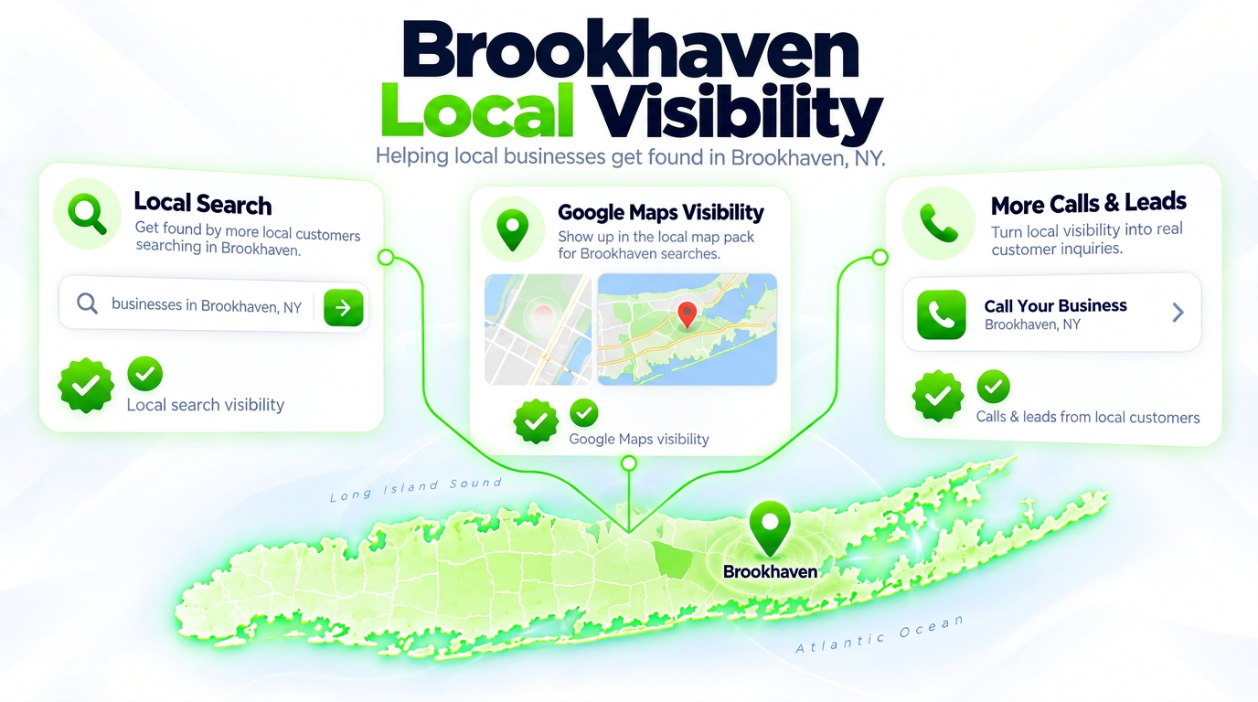 Juggernaut Digital search bar connected to AI chat assistants and a Google Maps pack over a Brookhaven neighborhood